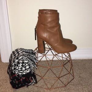 French Connection Brown Ankle Boots